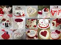 Simple Anniversary cake Couple Cake