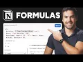 Notion Formulas for Beginners The Complete Course