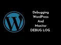 Mastering WordPress Debugging Monitoring Debug Logs On-the-Fly WordPress Tips and Tricks