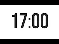 17 MINUTE TIMER - COUNTDOWN TIMER MINIMAL