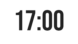 17 MINUTE TIMER - COUNTDOWN TIMER MINIMAL