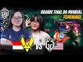 Download Lagu ESTADOS UNIDOS vs INDONESIA NA GRANDE FINAL DO MUNDIAL FEMININO | VIT vs GG - MWI x EWC 2025