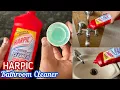 HARPIC Bathroom Cleaner Review \u0026 Demo | How to use HARPIC Bathroom Cleaner