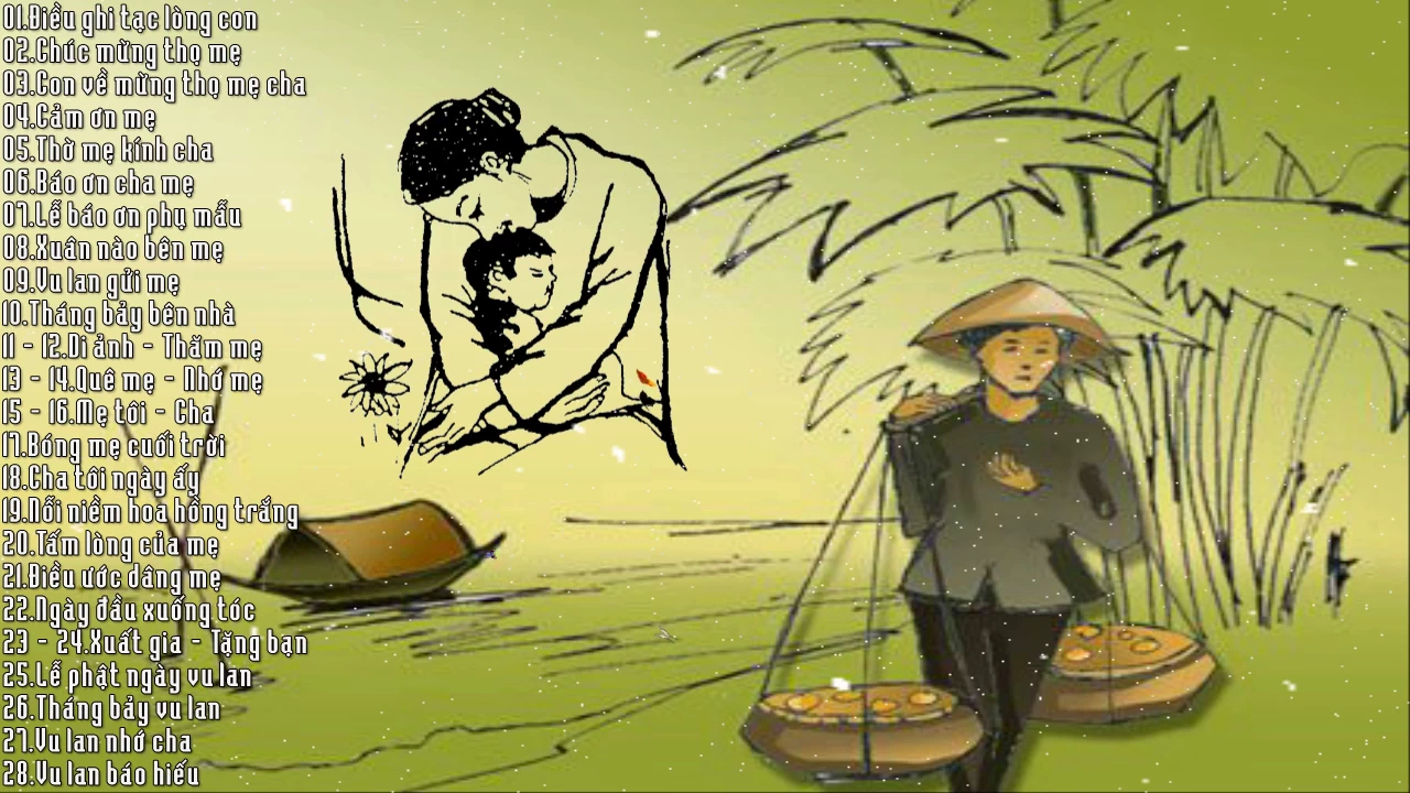 Buddhist music - Nhạc phật giáo mới nhất 2017.Vol 24 - Điều ghi tạc lòng con