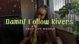 omah lay damn follow rivers mashup akuvi live cover