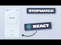 Build a Beautiful Stopwatch App in React