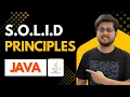 SOLID Principles Full Course in Java SRP OCP LSP ISP DIP Explained
