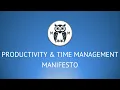 The Time Management Manifesto The Ultimate Guide to Owning Your Day