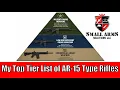 You asked for it My Top Tier List of AR-15 Type Rifles
