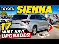 17 Toyota Sienna Accessories That Make Your Minivan More Comfortable Organized and Practical
