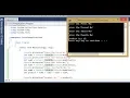 Console application that obtains four int values from the user in visual studio 2010