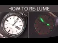 Download Lagu How To Re-Lume Watch Hands using affordable $15 DIY kit, Restoration Tutorial