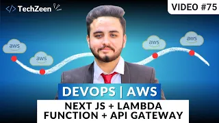 DevOps Tutorial AWS Integrate AWS Lambda with API Gateway CORS Next JS Form Submit