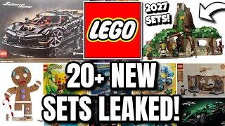 20+ NEW LEGO SETS LEAKED! (2027 Sets, Technic, Pokemon &amp; MORE!)