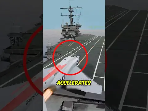 Why Fighter Jets ACCELERATE While Landing! 😱✈️