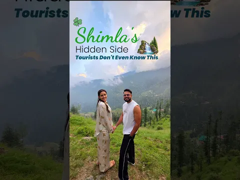 13 KM From Shimla, We Found This Peaceful Hidden Gem🌿🌼 #travel #minivlog #trending #viral #shorts