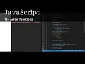 JavaScript 15 Arrow functions