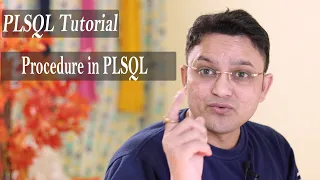 PLSQL Tutorial How to write PL SQL Procedure Create Drop Modify