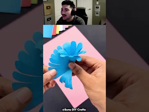 Making A Paper Flower 🤯