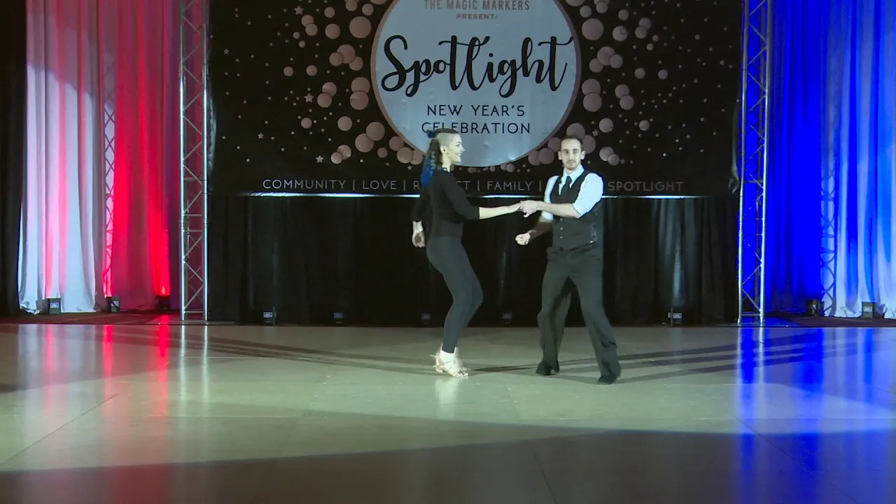 Spotlight New Years Pro Am Open Routine Brad Gallow with Toro Eaker