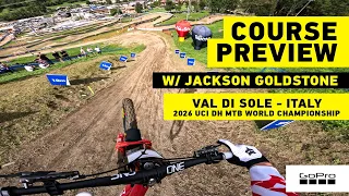 GoPro Jackson Goldstone World Champs Val die Sole course 26 UCI DH MTB WORLD CHAMPS