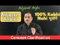 Adjacent Angles EXPLAINED Geometry Made Easy Geometry Basics Secret to Adjacent Angles