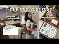 7 days to mid-year reset let s see how much I can actually get done while working a full-time job