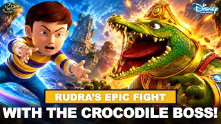 Rudra Took On The Most Powerful Crocodile! | Rudra | Compilation | @disneyindia  ​