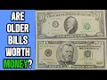 1985 10 1996 50 Federal Reserve Notes Big Head vs Small Head Real Value