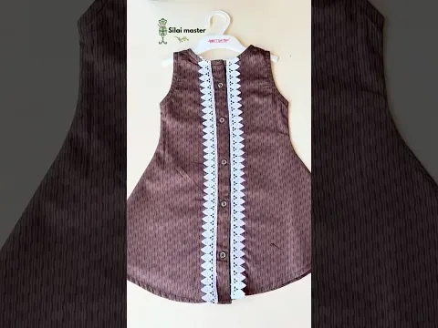 Old Shirt Se Baby Frock Cutting and Stitching | Best Out of Waste DIY Baby Dress