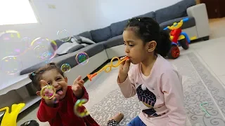 حرب فقاعات الصابون المائية   دندنها