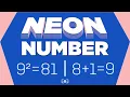 Neon Number GeeksforGeeks