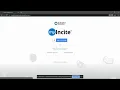 MyIncite Login Tutorial
