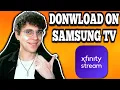How To Add Xfinity Stream App On Samsung Smart TV