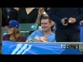 Man Catches Baseball While Holding Baby
