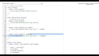 Method Overloading vs Overriding in Java
