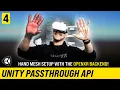 Passthrough API Hand Tracking With OpenXR Oculus Quest 2