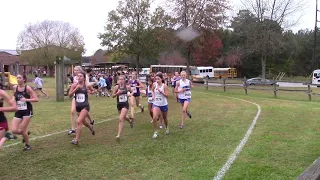 2020 GA GIRLS STATE XC - 1 MILE SPLIT