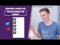 Programming our Music App Design Pt 2 Swift in Xcode
