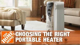 Types of Portable Space Heaters Electric or Gas The Home Depot