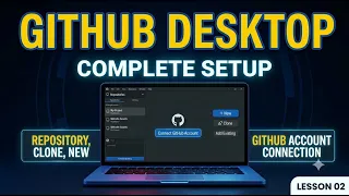 GitHub Desktop Complete Tutorial for Beginners Git GitHub Complete Course Lecture 2