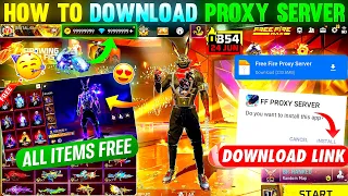 HOW TO DOWNLOAD PROXY SERVER IN FREE FIRE, HOW TO USE PROXY SERVER IN FREE FIRE, VIP PROXY SERVER