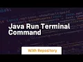 java run terminal command