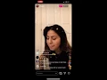 Jackie Figueroa Moaning on Instagram Live