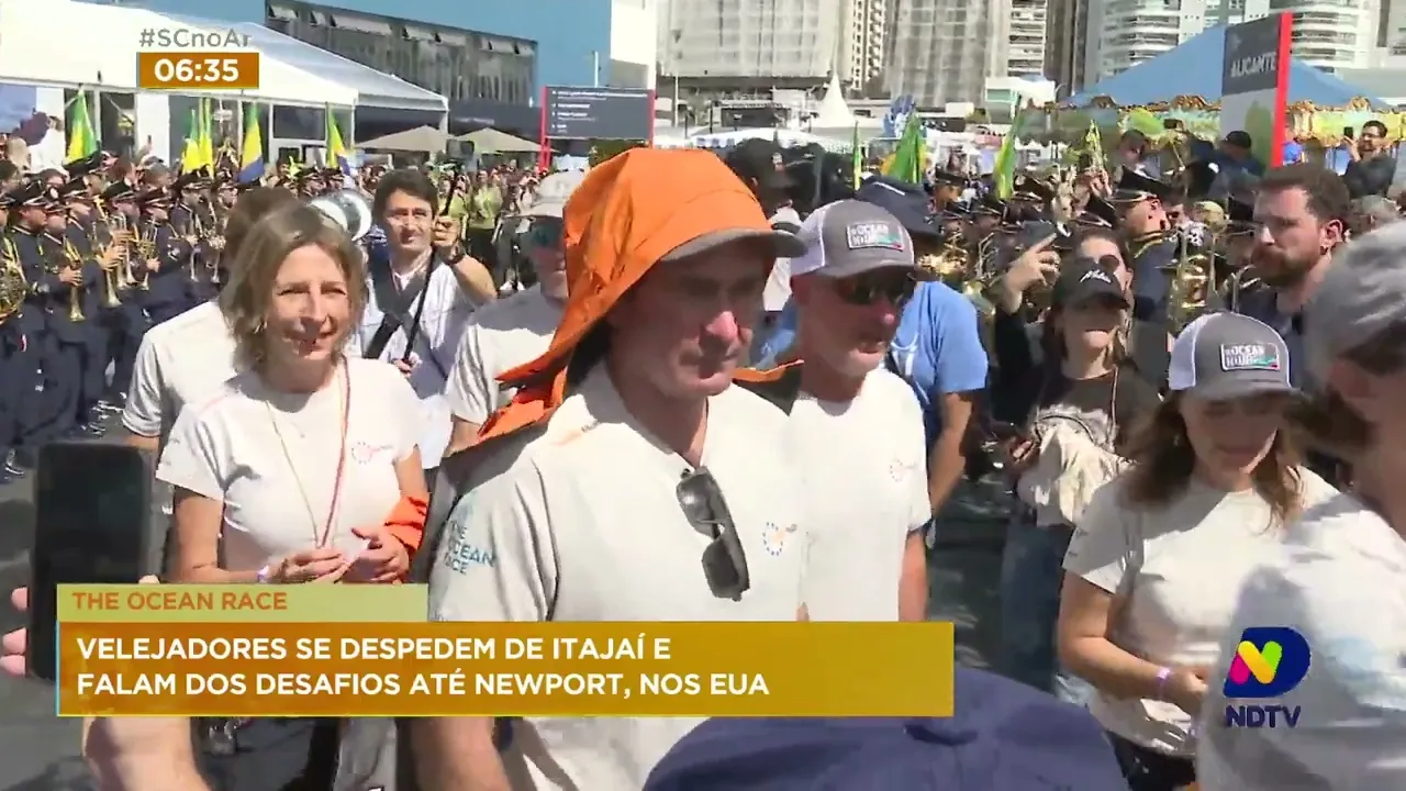 Veleiros da The Ocean Race se despedem em Itajaí e seguem para próxima etapa