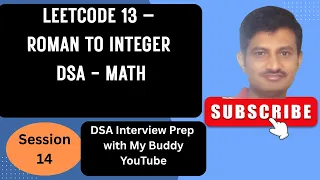 LeetCode 13 Roman to Integer Python Solution Explained DSA Interview Preparation