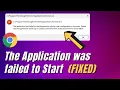 NEW FIX - Application Failed to Start Because Side by Side Configuration is Incorrect
