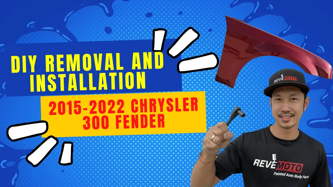 2011-2023 Chrysler 300 : Fender Painted