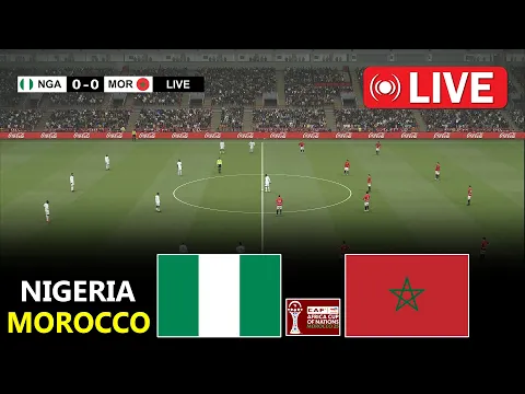 Video Thumbnail: Nigeria vs Morocco | SEMI-FINAL | Africa Cup Of Nations 2026 | PES 21 Simulation Gameplay