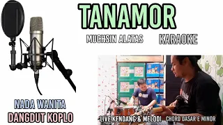 tanamor karaoke dangdut koplo nada wanita